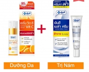 Combo trị nám dưỡng da Yanhee Mela Cream và Yanhee Serum Vit C