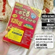 Viên giảm cân 12kg của Nhật (hộp 75 gói)