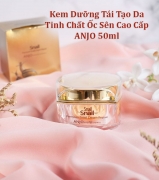 Kem ốc sên Anjo Hàn Quốc 50ml dưỡng trắng tái tạo da