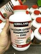 Viên uống Canxi, Magie và kẽm Kirkland của Mỹ 500 viên