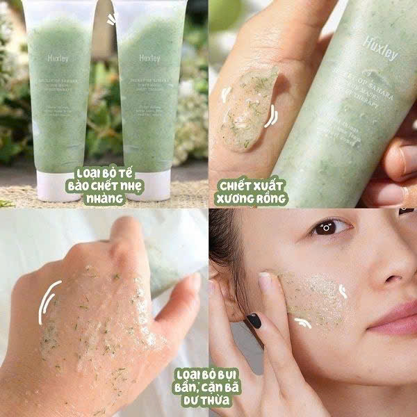 Tẩy Tế Bào Chết Mặt Huxley 30g