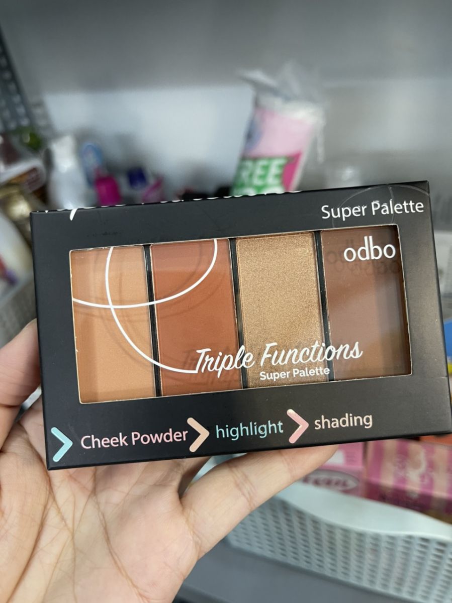 Phấn mắt 4 màu Odbo Thái Lan
