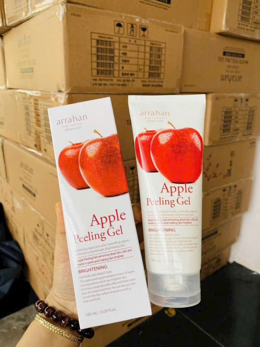 Tẩy tế bào chết  Apple Arrahan hàn quốc 180ml