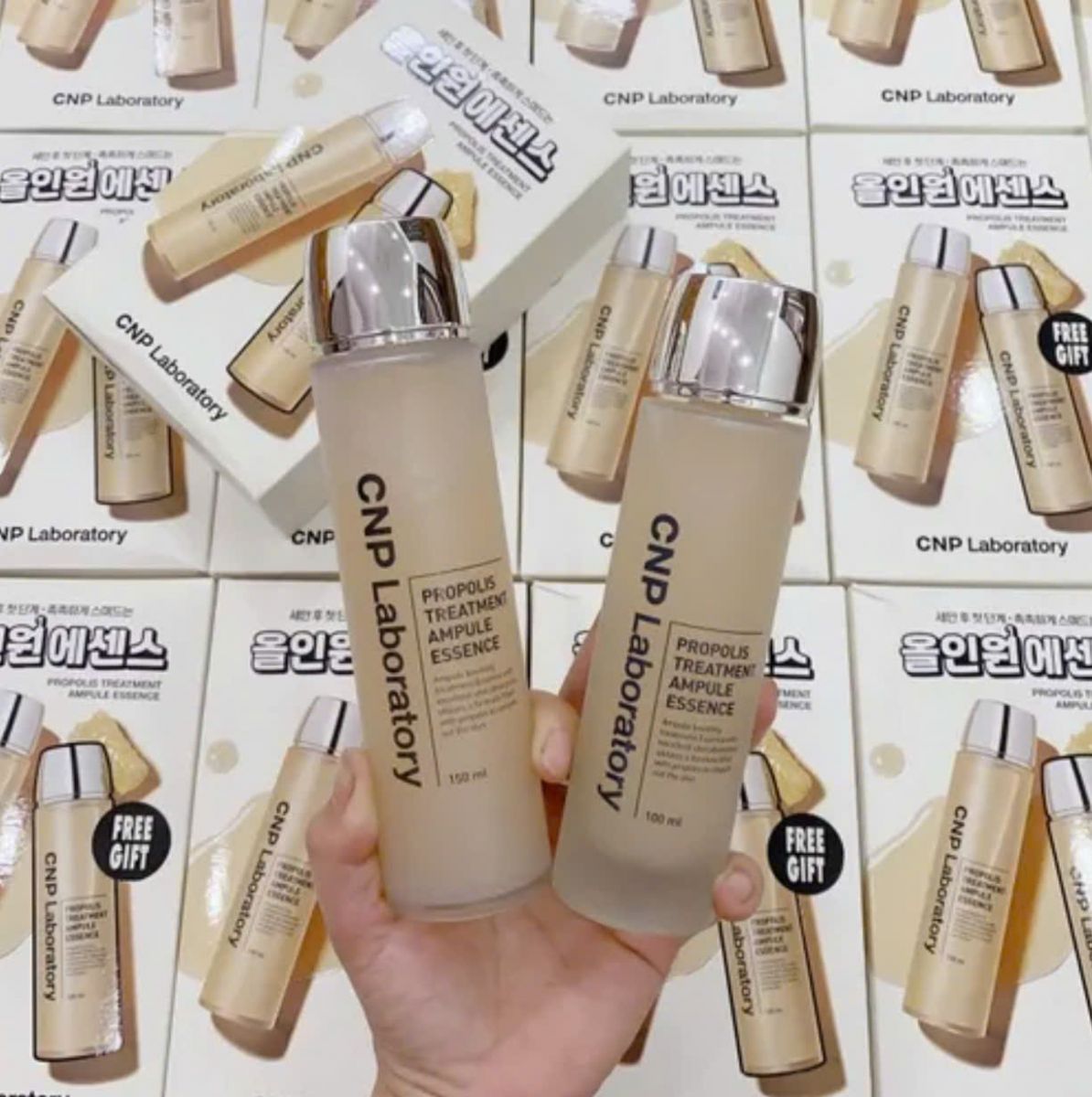 Set 2 nước thần keo ong CNP Hàn Quốc 150ml + 100ml