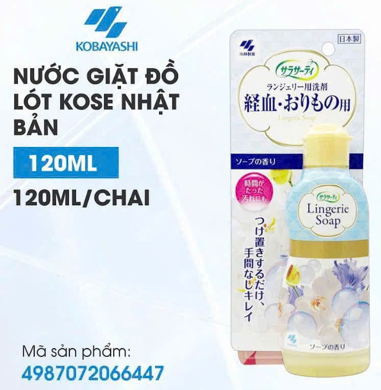 nước giặt đồ lót 120ml
